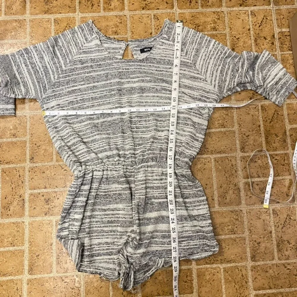 BDG Knit Open Back Romper - Picture 16 of 16